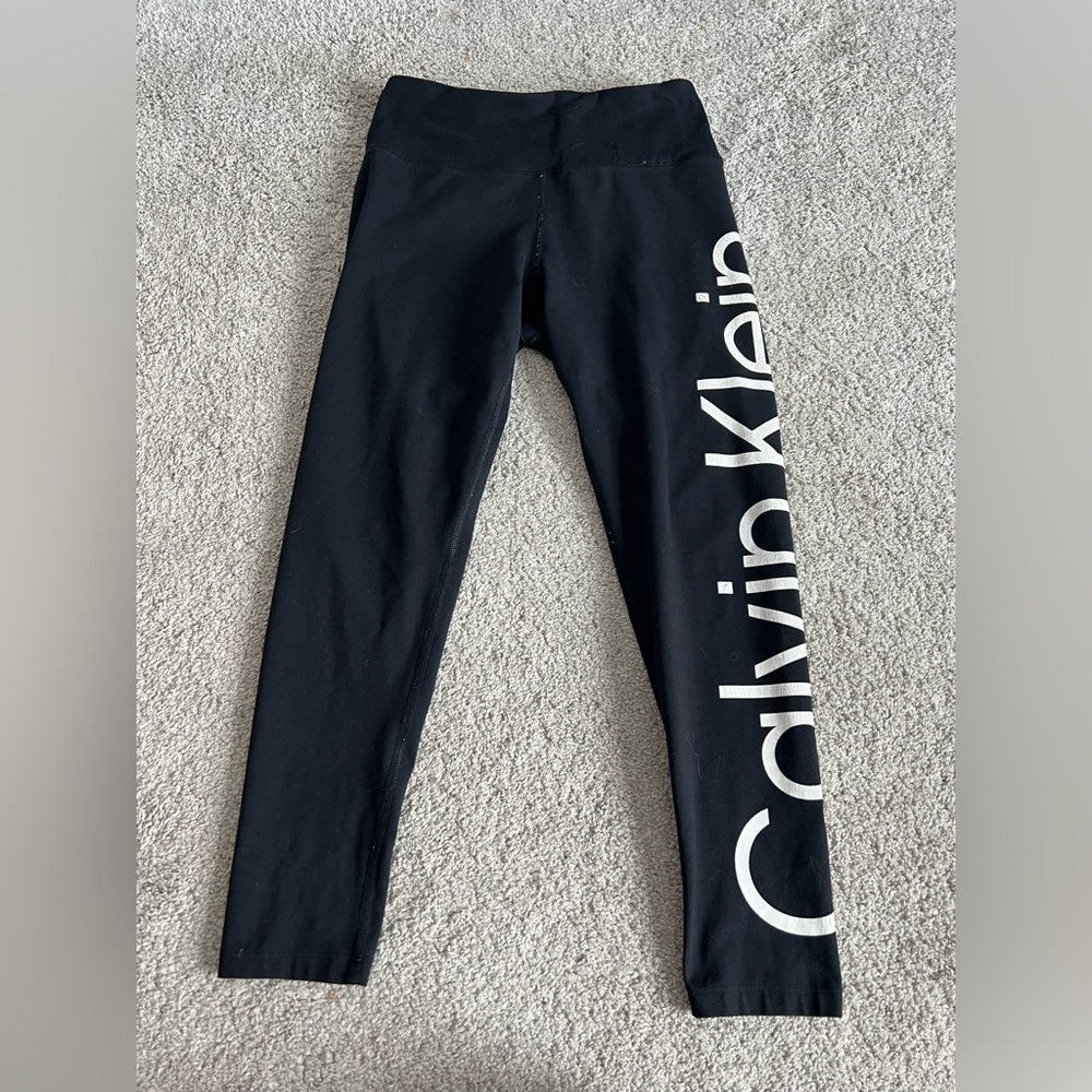 Calvin Klein Black Performance Stretch Leggings